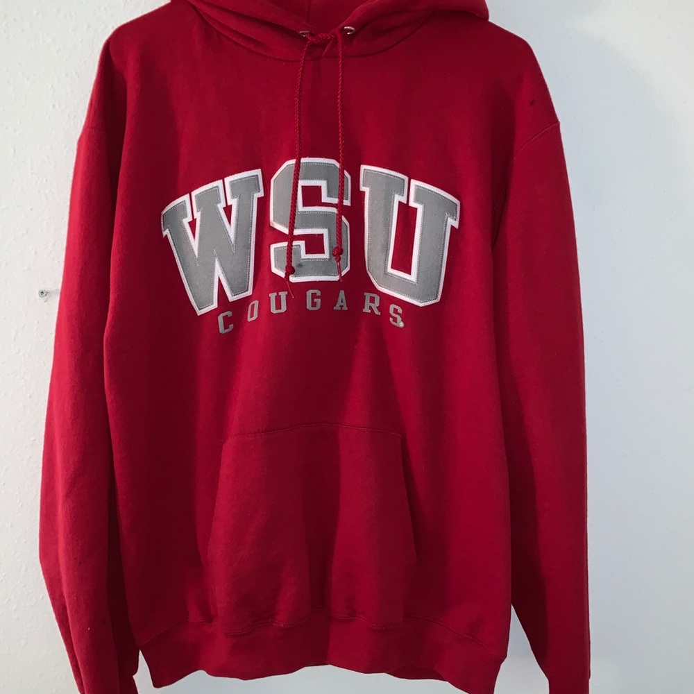 WAU CHAMPION red hoodie